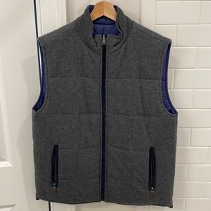 Vineyard Vines - reversible vest - cashmere